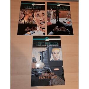 Left Behind Graphic Novel Series Vo.1 Issues I IV V Tim LaHaye &Jerry B. Jenkins